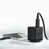 Ładowarka sieciowa Baseus Palm 1C 20W (z kablem Baseus Mini White USB-C 60W (20V/3A) 1m) - czarna